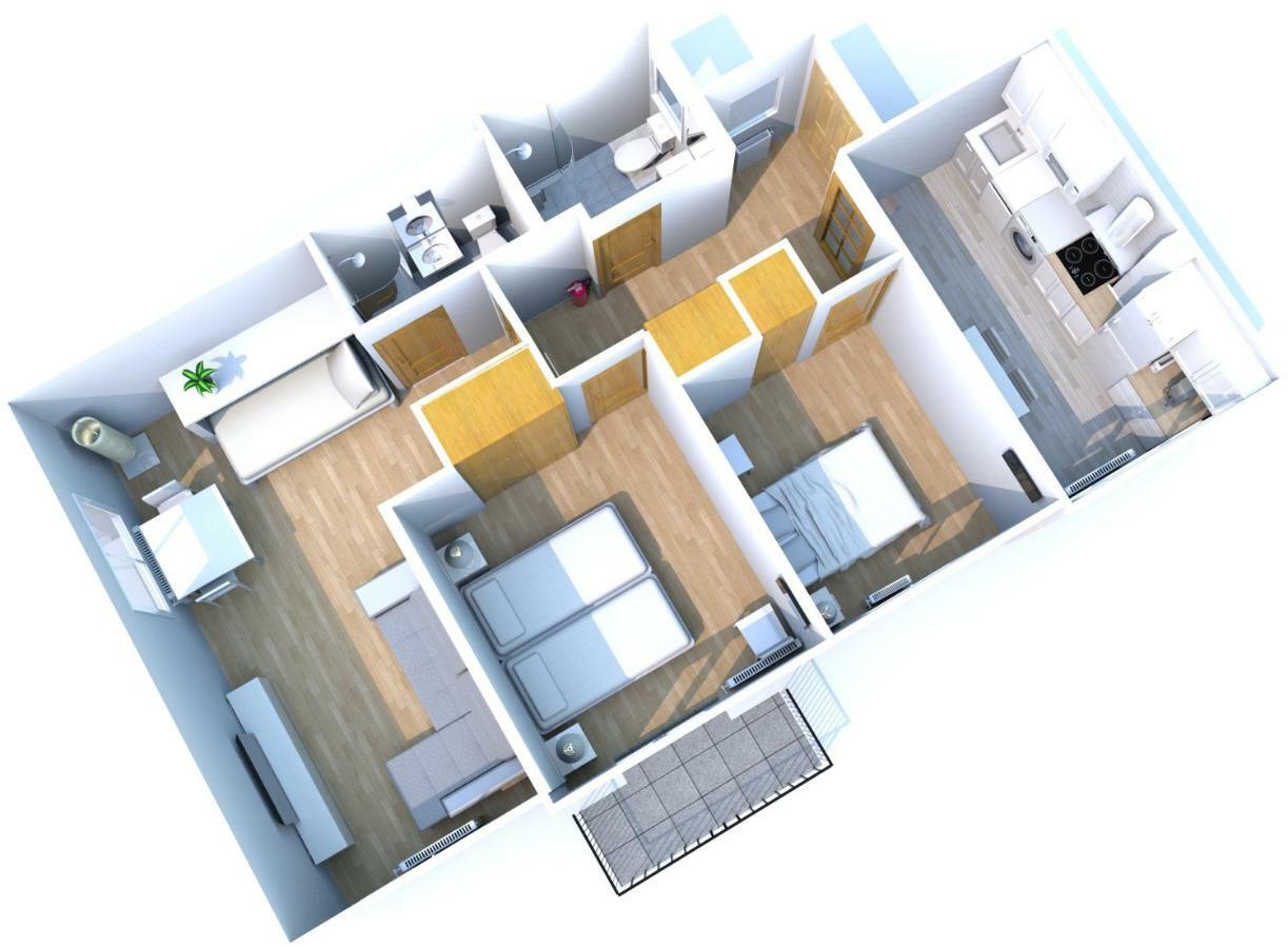 Lindux Apart Pamplona Buitenkant foto